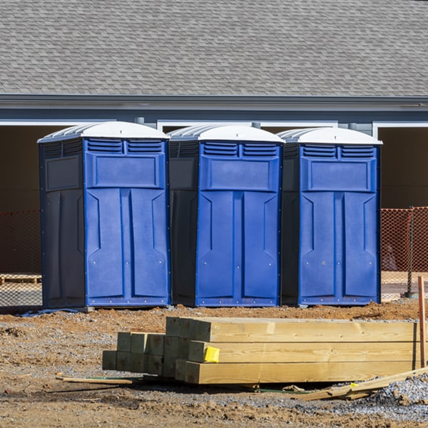 how do you ensure the porta potties are secure and safe from vandalism during an event in Premier WV